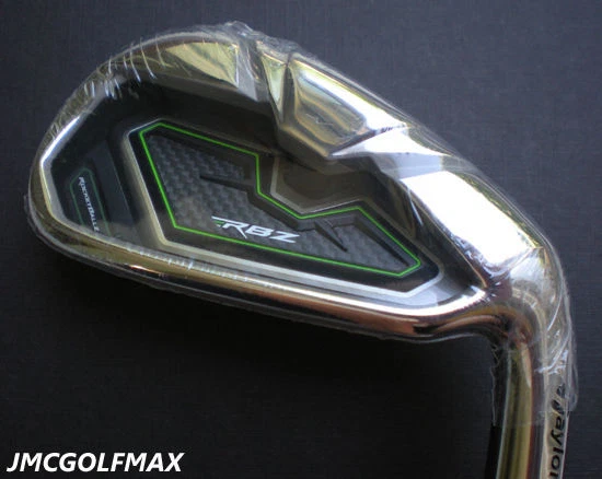 NEW TAYLORMADE RBZ ROCKETBALLZ HP (HIGH POLISH) SINGLE IRON STEEL REGULAR - Image 1 of 1
