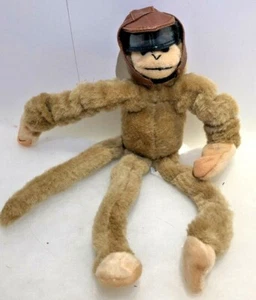 Giftco Plüsch-Affe mit Helm, GUC, 12 Zoll - Bild 1 von 3