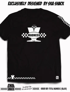 MADNESS T Shirt. Limited Run. Numbered. - EXCLUSIVE TO SKA SHACK. S - 5XL