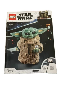Lego (BOOK ONLY) 75318 Mandalorian - The Child - Star Wars 2021 - INSTRUCTIONS - Picture 1 of 3