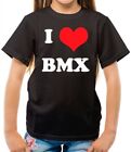 I Love bmx - Dziecięcy - Rower - Rower - Wyścig - Rowerzysta - Jazda-Motocross