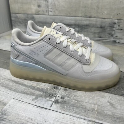 Adidas Forum Tech Boost White Clear Men's Sneakers Shoes Q46357 Sz. 6.5 - Image 1 of 4