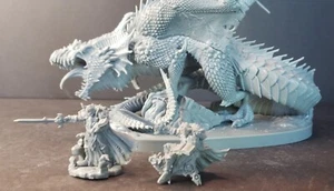 30th Anniversary Dragon & Death Knight - New - Reaper Miniatures Bones 6 - Picture 1 of 8