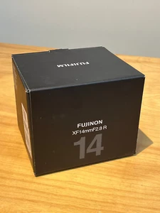 Fujinon XF 14mm 2.8 R Empty box and paper work - Picture 1 of 5