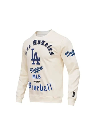 Men's Pro Standard Cream Los Angeles Dodgers Cooperstown Collection Retro Cover