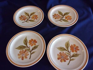 JI Stonecrest Stoneware Andre Ponche set 4 salad plates 7 1/4" 220 La Capri - Picture 1 of 6