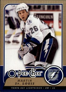 2008-09 O-Pee-Chee Hockey #202 Martin St. Louis