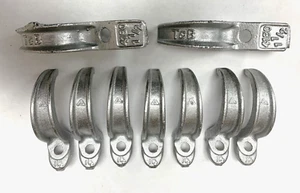 1 1/2" Rgs 1 Hole Strap - Lot of 9 - New     (6506) - Picture 1 of 4