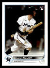 2022 Topps #425 Brian Miller Rookie Card Miami Marlins. rookie card picture