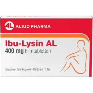 IBU-LYSIN AL 400 mg Filmtabletten 10 St PZN18021244 - Bild 1 von 6