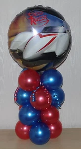 SPEED RACER - PARTY - DISPLAY PALLONCINO IN LAMINA - CENTROTAVOLA - Foto 1 di 2