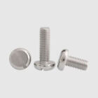 M4 Sus304 Steel One Word Plate Head Screw One-Slot Round Head Bolts