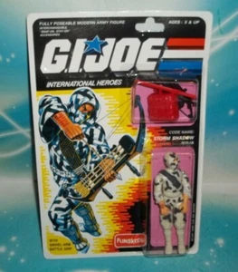 G I GI JOE INTERNATINL NINJA CAMOUFLAGE STORM SHADOW FIGURE MOC RUSSIAN FUNSKOOL - Picture 1 of 1