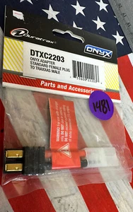 DURATRAX DTXC2203 ONXY ADAPTER: Standard Female Plug to Traxxas Male USA Ship - Picture 1 of 5