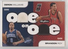 2008-09 Skybox One on One Memorabilia Deron Williams Brandon Roy #OO-WR