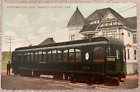 Gloversville, New York  Postcard Limited Electric Car Trolley PM 1908    R2*