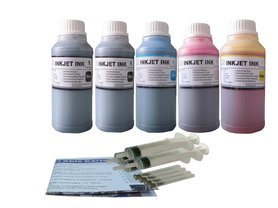 ND® Refill ink for HP 920 920XL OfficeJet 6000 6500a 6500a Plus 7500a 5x10ozs 1P - Image 1 of 1