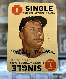 1968 Topps Mickey Mantle New York Yankees Single - Yankees (Marked) - Picture 1 of 9
