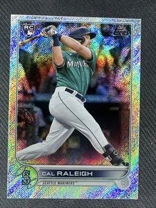 Cal Raleigh Seattle Mariners 2022 Topps FOILBOARD EXCLUSIVE ROOKIE RC #'ed /875 - Picture 1 of 2