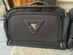 Motorcycle Expandable Panniers - Black - Picture 1 of 4