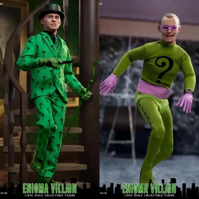 Mars Toys MAT017 1/6 Enigma Villain The Riddler 12" Figure Collectible Model - Image 1 of 4