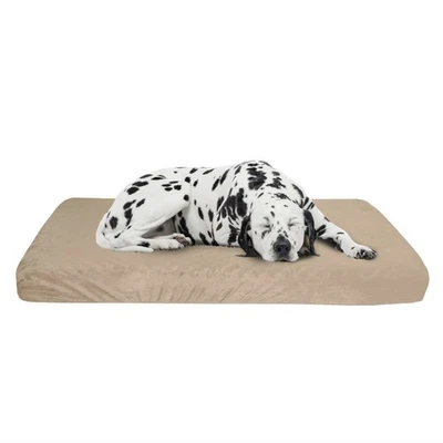 XL Dog Bed Orthopedic Memory Foam Pet Cushion with Removable Cover 46" x 27" - Image 1 of 4
