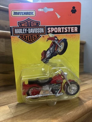 NEW 1992 Matchbox Harley Davidson 1:18 Sportster Motorcycle - Die Cast Metal NIB - Image 1 of 4