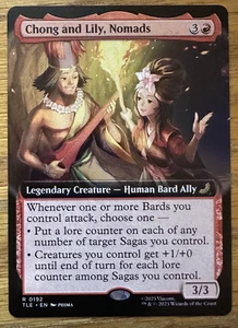 MTG: Avatar: The Last Airbender Eternal-Legal, Chong and Lily, Nomads - Extended - Picture 1 of 1