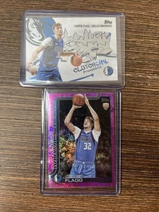 Cooper Flagg 2025 Topps Rookie SSP PINK SAND GLITTER Ultra RARE plus ccp base - Picture 1 of 7