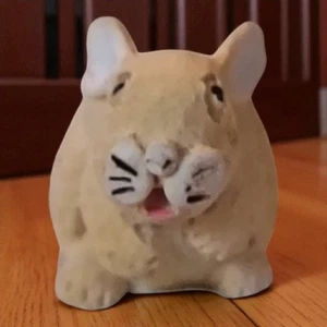 Peter Fagan 1992 Tiny Miniture 2cm Rabbit Handmade Ex Condition No Box Signed.  - Picture 1 of 9