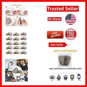 Professional Respirator Filters - 30PCS Compatible with 6100/6200/7501 Models - Foto 1 di 9