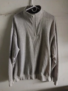 Top unisex ORVIS Sporting Traditions mezza cerniera taglia XL marrone e marrone - Foto 1 di 16