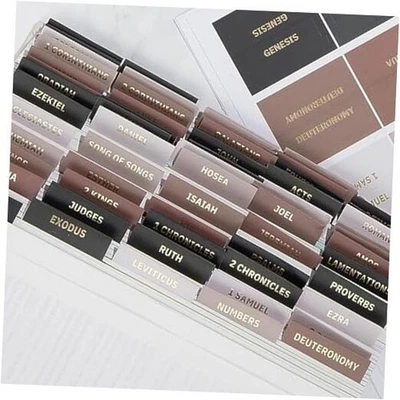 Pestañas bíblicas decorativas para mujer (96 piezas) - Bosque dorado neutro tono tierra Foto 1 de 4