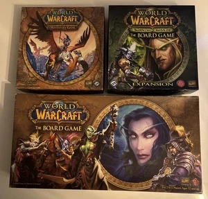 World of Warcraft The Board Game + Burning Crusade Expansion & Adventure Game - Picture 1 of 19