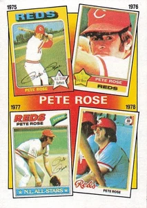 1986 Topps Pete Rose #5 The Pete Rose Years (1975-1979) casi nuevo - Imagen 1 de 2