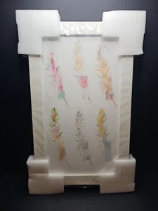 DesignArt 12x20 Feather Print Canvas Wall Art - Picture 1 of 2