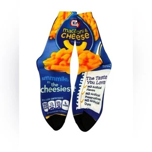 NEW adult crew socks one size mac n cheese - Picture 1 of 1