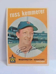 1959 Topps Set-Break #191 Russ Kemmerer - Picture 1 of 2