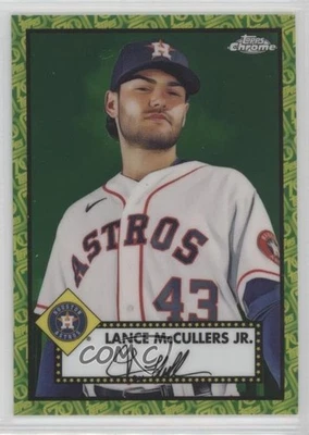 2021 Topps Chrome Platinum Anniversary /99 Lance McCullers Jr #404 - Image 1 of 2