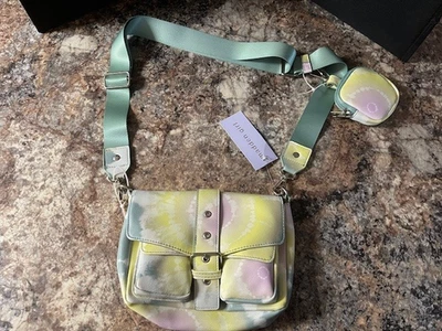 Bolso Madden Niña Tie Dye Mini Cartera Ajustable Bandolera Cartera Amarillo Rosa Grn Foto 1 de 4
