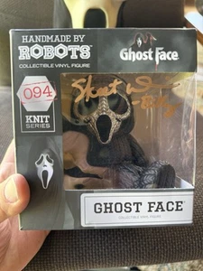 SCREAM GHOST FACE RARE METALLIC SILVER FYE EXCLUSIVE ๐ฅ Autographed !!!! - Picture 1 of 10