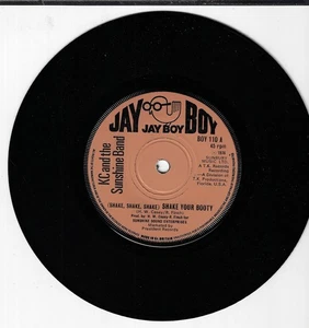 KC & THE SUNSHINE BAND SHAKE YOUR BOOTY/I'M A PUSHOVER IMPORT 45RPM VINYL - Picture 1 of 1