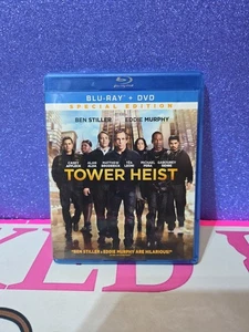Tower Heist (Blu-ray/DVD, 2012, 2-Disc Set) Ben Stiller  - Picture 1 of 8