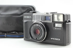 [Near MINT] Minolta Hi-Matic AF2-MD Black Point & Shoot Film Camera From JAPAN - Picture 1 of 11