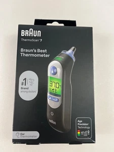 Braun ThermoScan 7 Digitales Ohrthermometer mit Age Precision Technologie - NEU - Bild 1 von 3