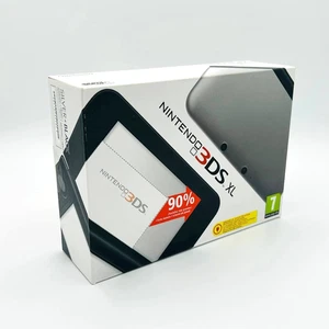 Nintendo Silver Black 3ds XL Console Brand New And Sealed - Picture 1 of 23