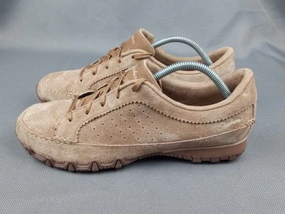 Zapato Skechers Bikers Mujer Talla 11 Marrón Informal Trabajo Tenis Trail Walking 44703 Foto 1 de 4