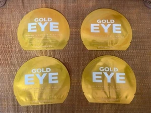 4 x Vitamasques Gold Eye Brightening Masks Infusedwith Gold and Hyaluronic Acid - Picture 1 of 4