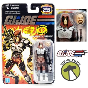 G.I. Joe A Real American Hero 25th Anniversary Zartan Action Figure Hasbro 2007 - Picture 1 of 5