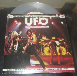 UFO Doctor Doctor ORIG 1st UK  CHRYSALIS 1979 Pearl Vinyl 3 Track  7" 33" EP - Picture 1 of 7